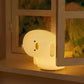 Veilleuse animale rechargeable en silicone à commande tactile