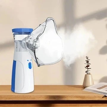 Nébuliseur portable à membrane avec masques enfant et adulte