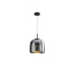 Suspension LED en verre translucide à hauteur réglable