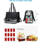 Sac pour ordinateur 15,6 pouces avec compartiment repas isotherme