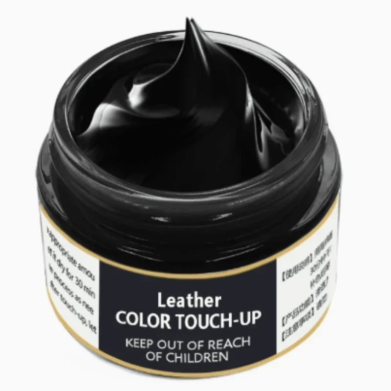 Crème de recoloration pour cuir et similicuir avec applicateur