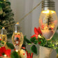 Guirlande LED de Noël à ampoules décoratives avec figurines