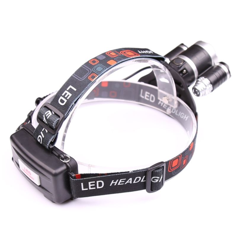 Lampe frontale LED rechargeable à faisceau réglable