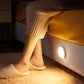 Lampe LED ronde à détecteur de mouvement et fixation magnétique