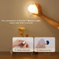 Lampe LED ronde à détecteur de mouvement et fixation magnétique