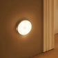 Lampe LED ronde à détecteur de mouvement et fixation magnétique