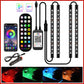 Kit d'éclairage LED RVB pour habitacle avec télécommande