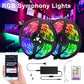 Ruban LED RVB de 5 m avec télécommande et commande mobile