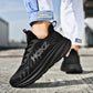 Chaussures de sport à lacets en maille avec semelle en mousse