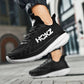Chaussures de sport à lacets en maille avec semelle en mousse