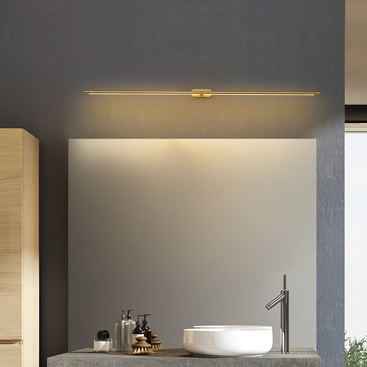 Applique LED linéaire sans fil rechargeable