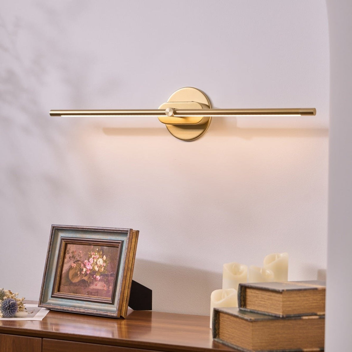 Applique LED linéaire sans fil rechargeable