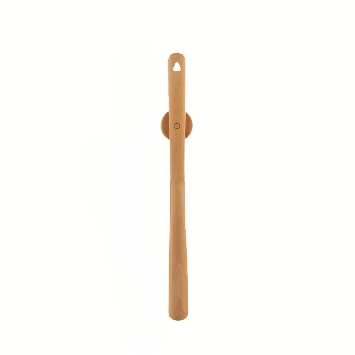 Chausse-pied long en bois avec support mural magnétique