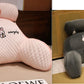 Dossier de lecture rembourré avec accoudoirs et coussin de nuque