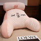 Coussin de lecture avec accoudoirs et appui-nuque amovible
