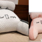 Dossier de lecture rembourré avec accoudoirs et coussin de nuque