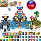 Cubes de construction magnétiques avec éléments lumineux