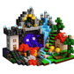 Cubes de construction magnétiques avec éléments lumineux