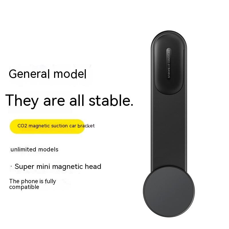 Support magnétique de téléphone pour tableau de bord à bras flexible