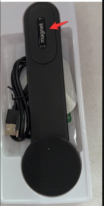 Support magnétique de téléphone pour tableau de bord à bras flexible