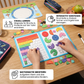 Coffret magnétique d'apprentissage des fractions avec feutre