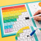 Coffret magnétique d'apprentissage des fractions avec feutre