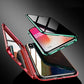 Coque magnétique pour iPhone avec verre de confidentialité