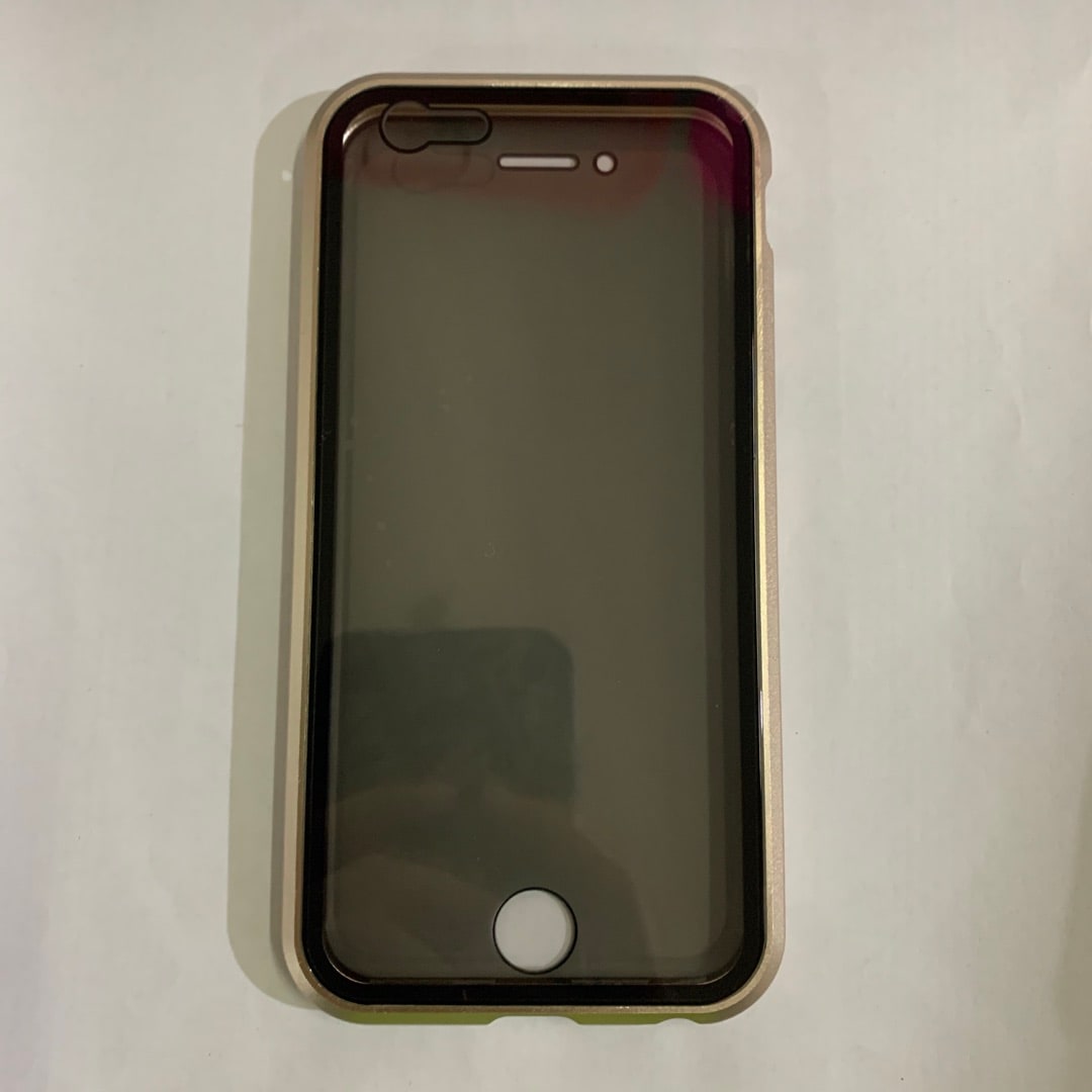Coque magnétique pour iPhone avec verre de confidentialité