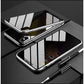 Coque magnétique pour iPhone avec verre de confidentialité