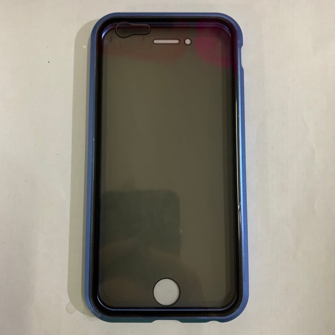 Coque magnétique pour iPhone avec verre de confidentialité