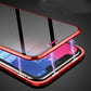 Coque magnétique pour iPhone avec verre de confidentialité