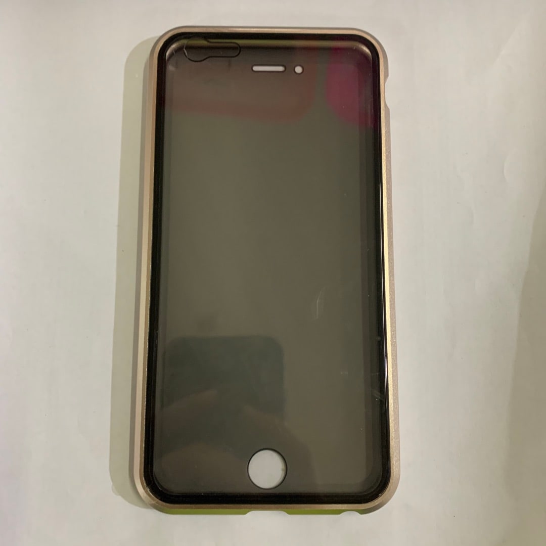Coque magnétique pour iPhone avec verre de confidentialité