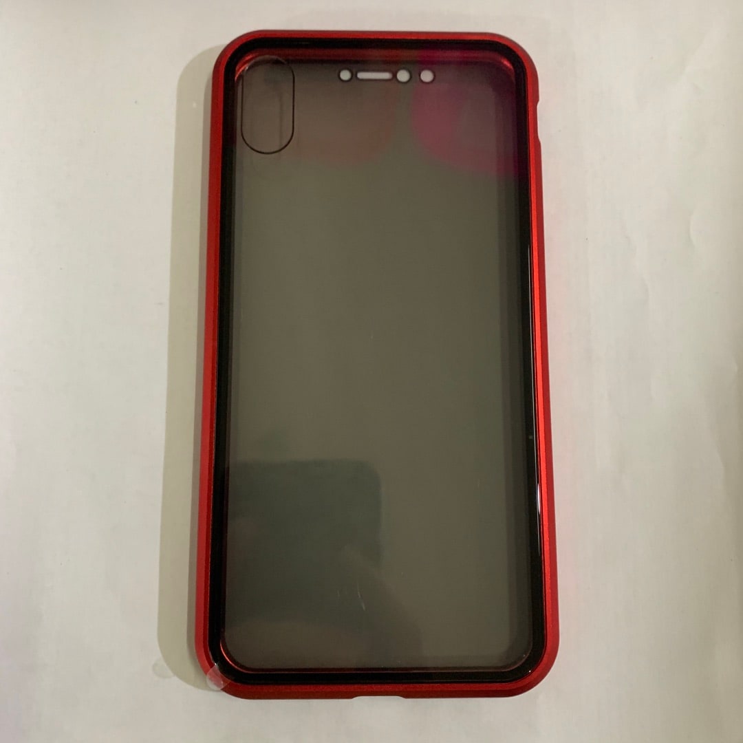 Coque magnétique pour iPhone avec verre de confidentialité