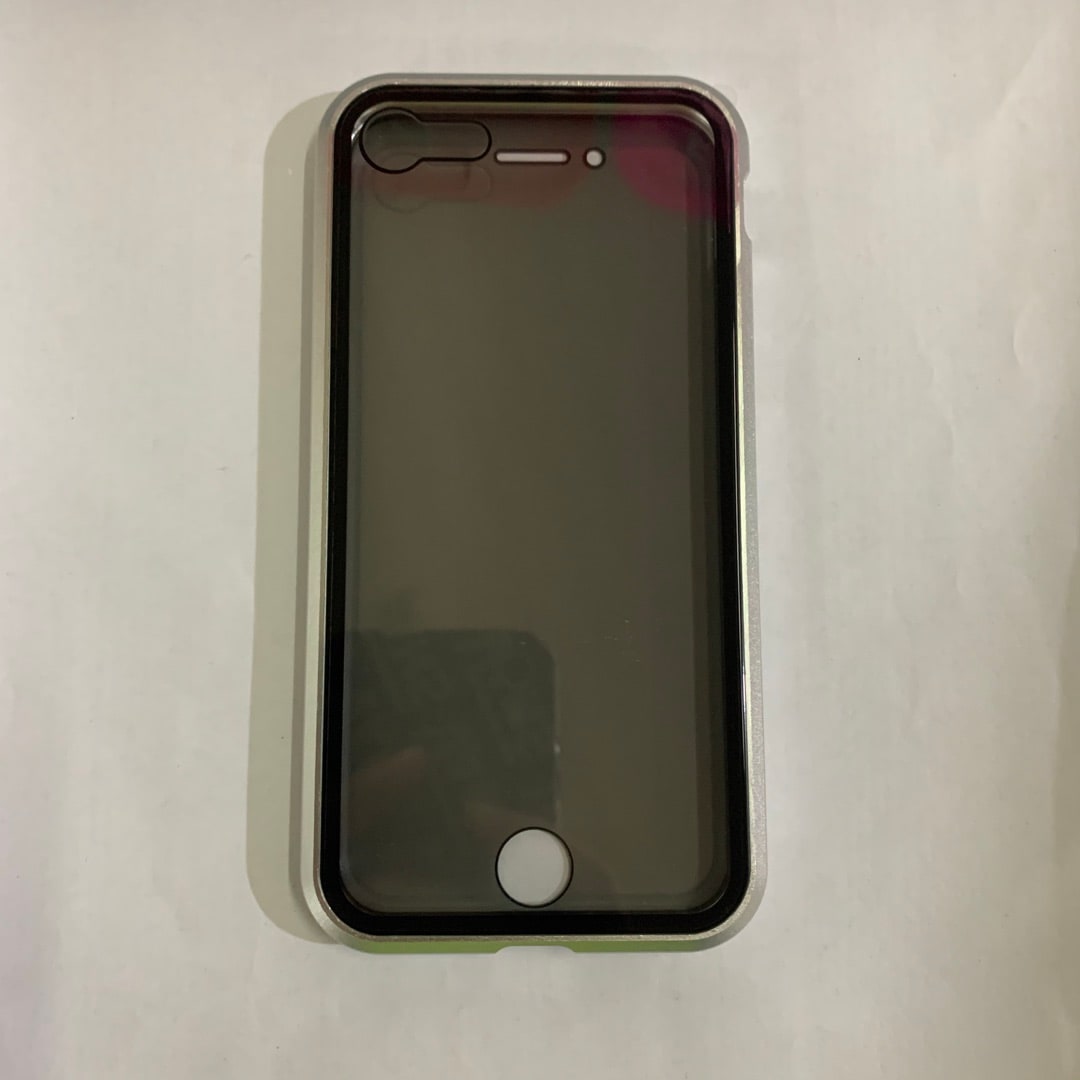 Coque magnétique pour iPhone avec verre de confidentialité
