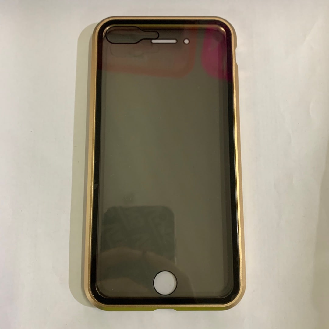 Coque magnétique pour iPhone avec verre de confidentialité