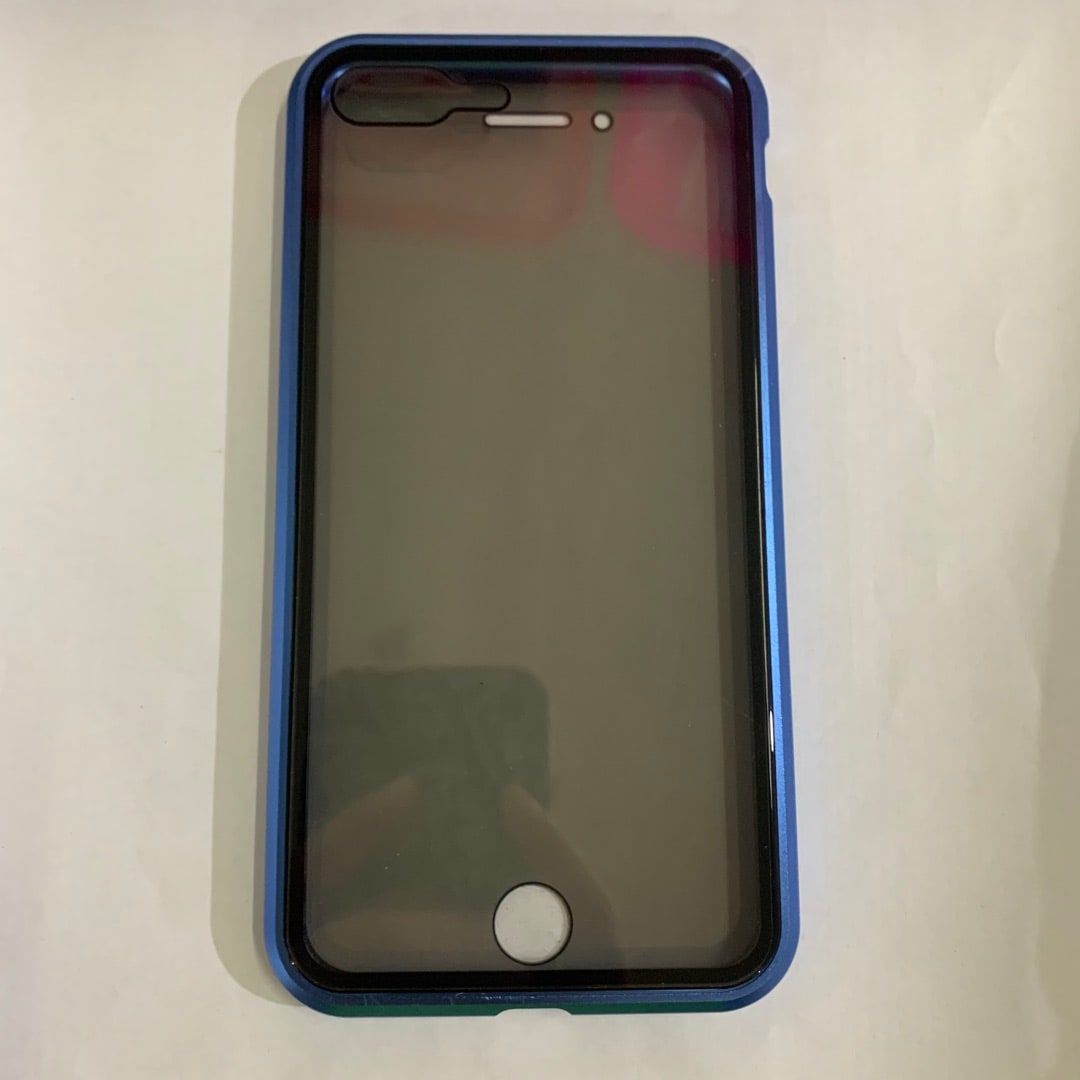 Coque magnétique pour iPhone avec verre de confidentialité