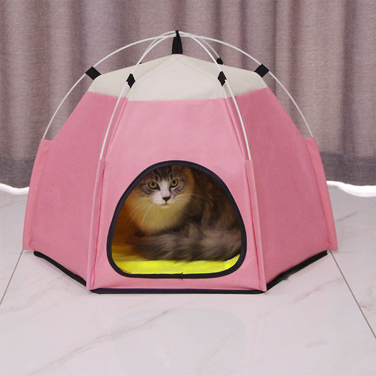 Felineau Tente Tipi pour Animal de Compagnie - Refuge Élégant