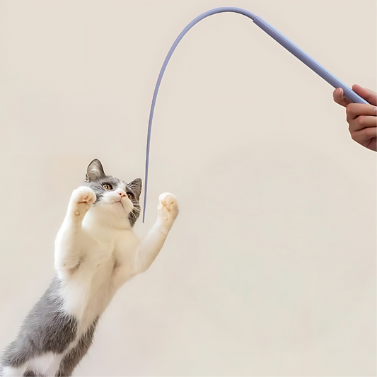 Felineau Canne à Pêche Souris Volante - Jeu Interactif Renforcé
