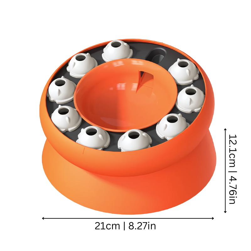 Felineau Gamelle Anti-Glouton pour Chat - Alimentation Lente