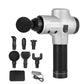 Pistolet de massage rechargeable à six têtes et écran LCD