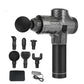 Pistolet de massage rechargeable à six têtes et écran LCD