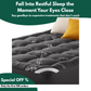 Surmatelas matelassé avec attaches élastiques et couche TPU