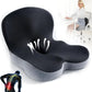 Coussin d'assise à mémoire de forme avec dossier intégré