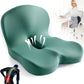 Coussin d'assise à mémoire de forme avec dossier intégré