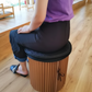 Coussin d'assise pivotant en mousse, 43 × 38 cm
