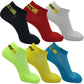 Chaussettes de sport basses en coton avec renforts