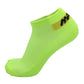 Chaussettes de sport courtes en coton à zones en maille