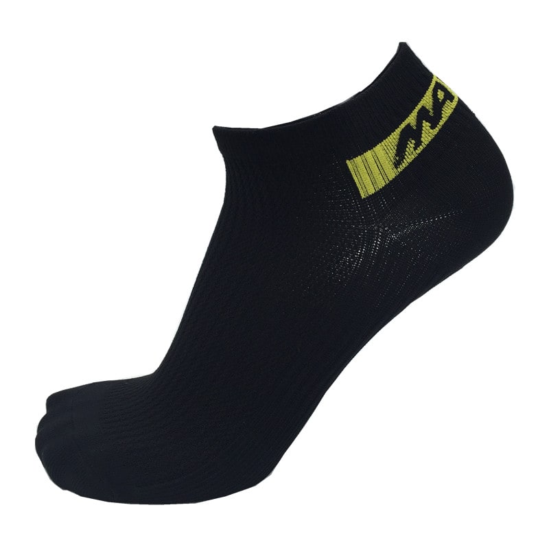 Chaussettes de sport courtes en coton à zones en maille