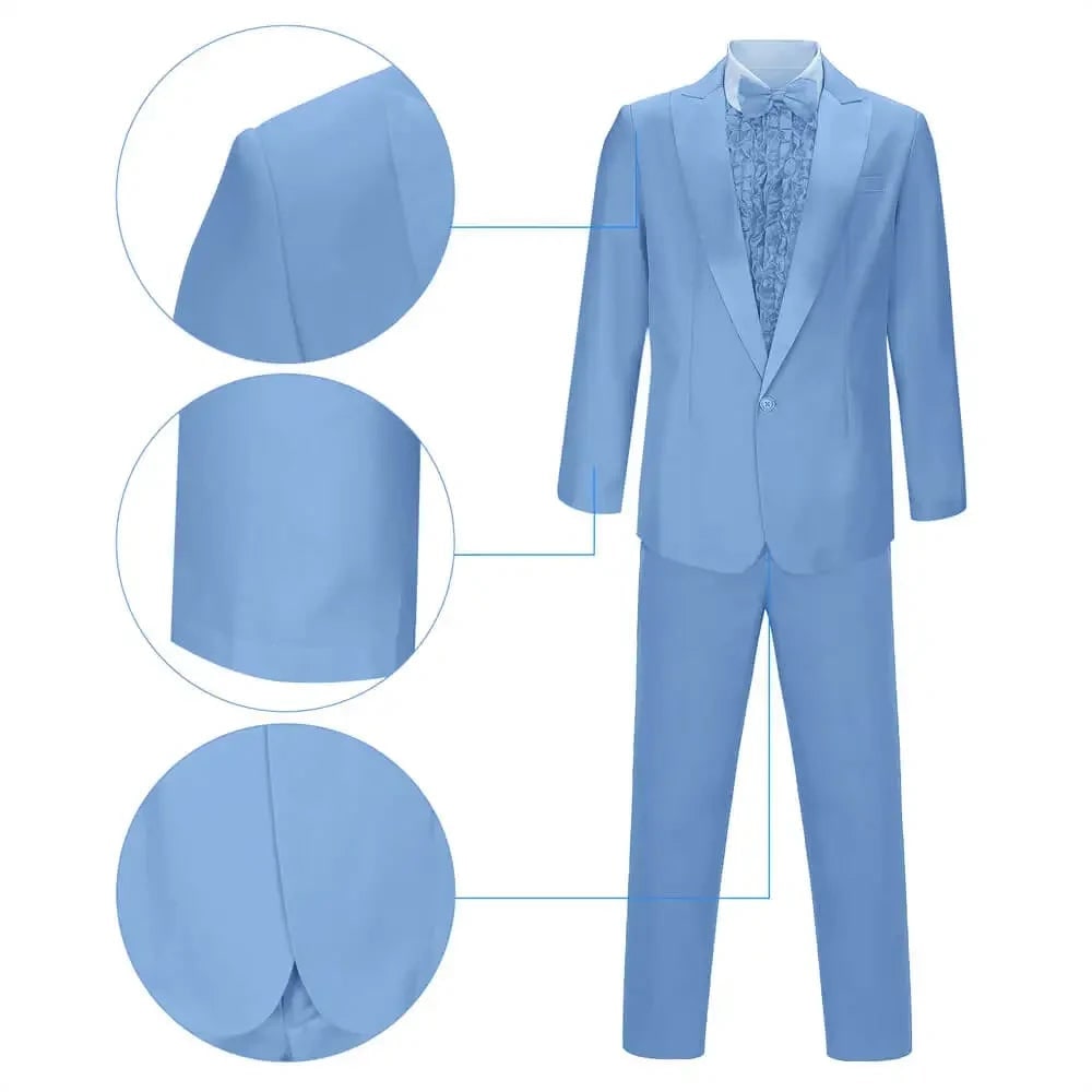 Déguisement homme avec veste, pantalon et haut-de-forme