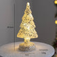Sapin décoratif de table lumineux avec étoile
